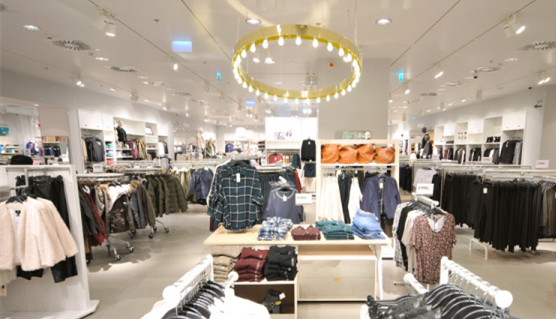 服装零售门店场景图